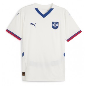 Srbsko Venkovní Dres ME 2024 Krátký Rukáv